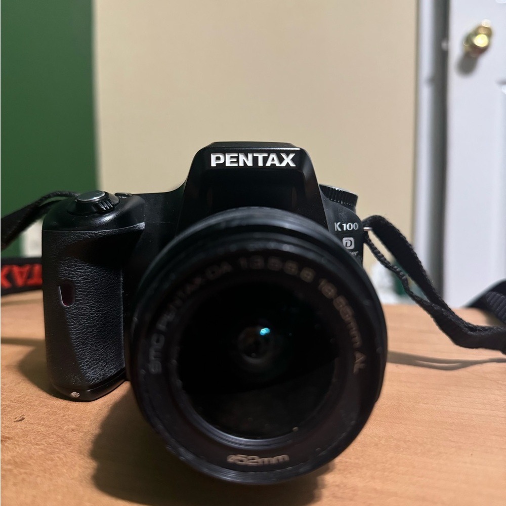 Pentax Black Digital Camera with Advanced DSLR Features